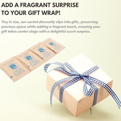 Small Scented Sachet Bag of Jasmine and Vanilla 100 Pack