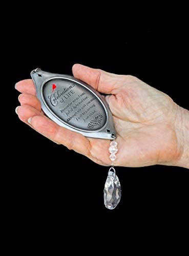 Celebration of Life Sympathy Gift with Crystal Ornament