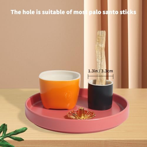4 in 1 Ceramic Incense Holder for Yoga and Meditation