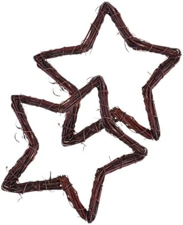 Rattan Wreath Forms Hanging Ornament for Christmas