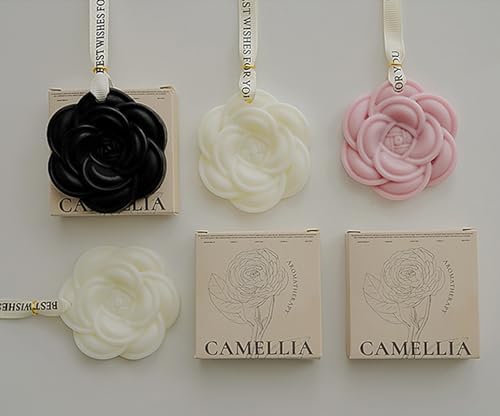 Aroma Soy Wax Sachets 3 Pack Camellia Flower Shaped Essential Oil Tablets