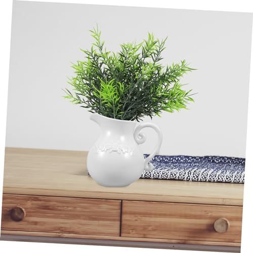 Retro European Ceramic Pitcher Flower Vase for Home and Office