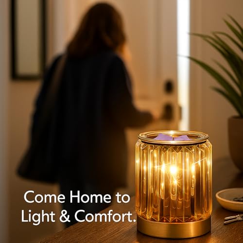 Leyoue Golden Melting Heater Electric Wax Warmer Aroma Lamp