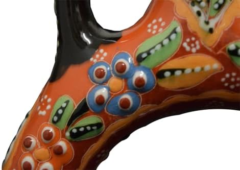 EliPOT Large Hittite Ceramic Vase Red Orange
