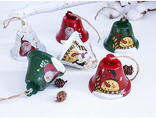 Handmade Rustic Christmas Bells Door Hanger Wreath Decoration