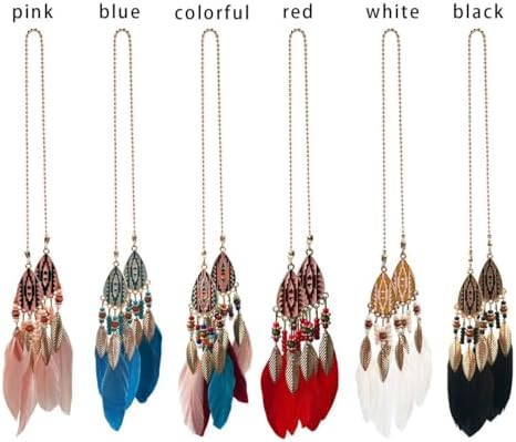Boho Dream Catcher Car Ornament - White
