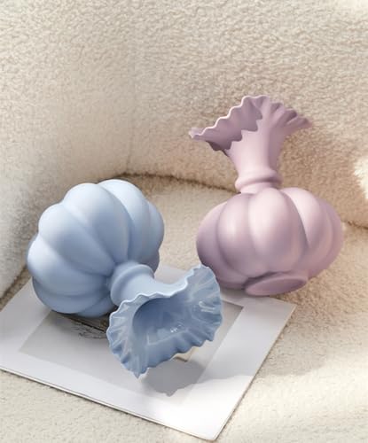 Ceramic Pumpkin Vase for Home Decor