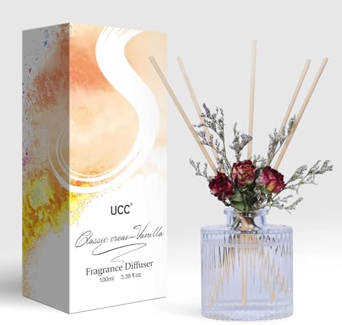 UCC Classic Cream Vanilla Reed Diffuser Set