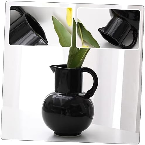 STOBAZA Ceramic Pitcher Vase for Home Decor