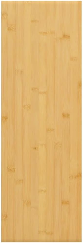 vidaXL Wall Mounted Bamboo Shelf 236x79x06