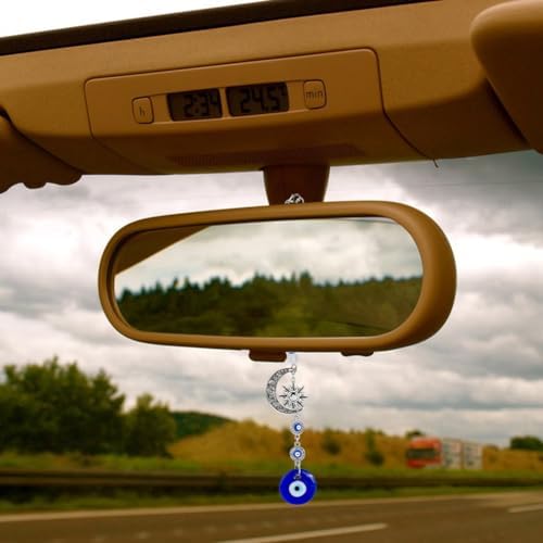 DICOSMETIC 2Pcs Evil Eye Car Hanging Ornament
