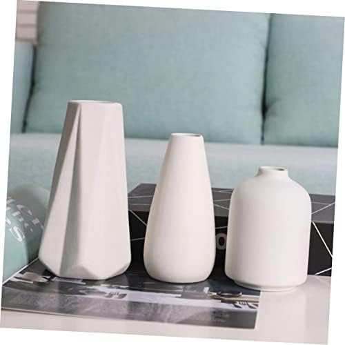 STOBAZA Mini Ceramic Vase for Dried Flowers Home Decor