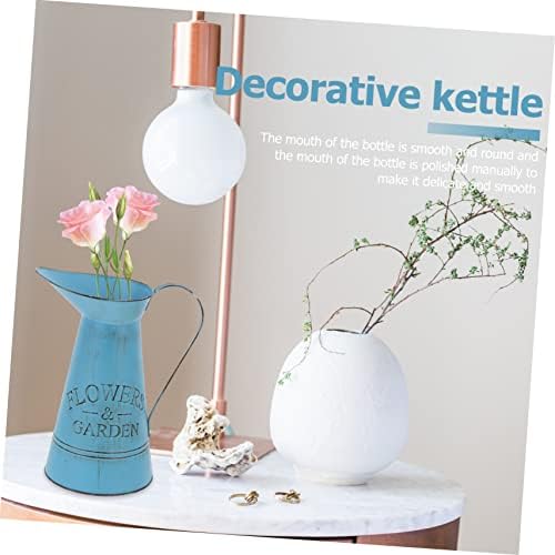 Yardwe Antique Flower Vase for Home Office Decor