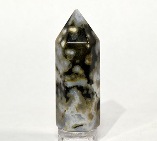 HQRP Ocean Jasper Point 47mm Multicolor Crystal Stick