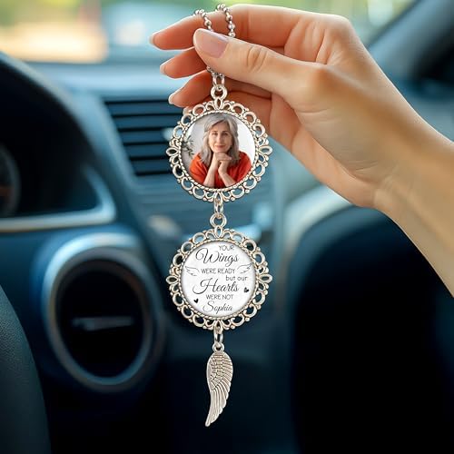 Personalized Memorial Hanging Ornament for Car