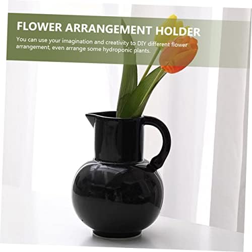 STOBAZA Ceramic Pitcher Vase for Home Decor