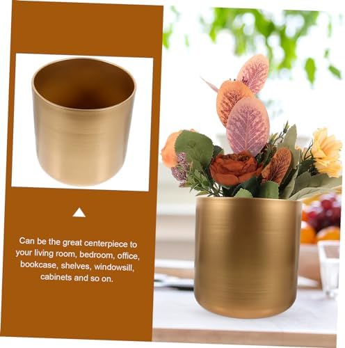 STOBAZA Vintage Rustic Flower Vase Bucket Planter Decor