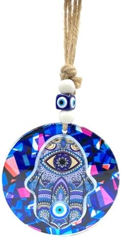 Generic Lucky vida Nazzar Hamsa Evil Eye Wall Hanging
