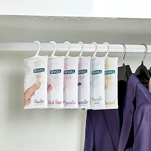Bevoll Scented Sachets 12 Pack for Drawers Closets Cars Bathroom Wardrobe Gym Bags