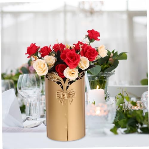 Rustic Flower Bucket Vintage Decor Vase for Home