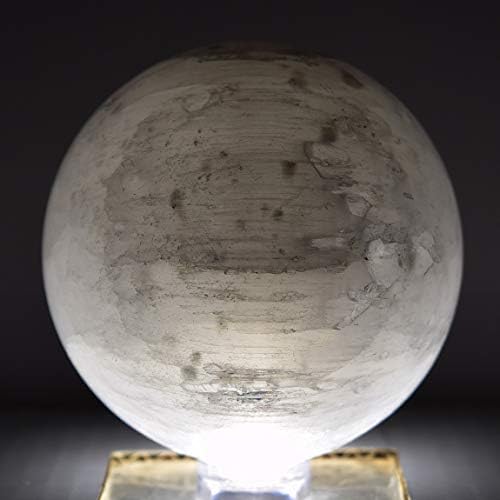 HQRP 59mm Selenite Sphere with Stand
