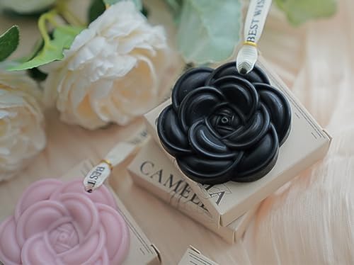 Aroma Soy Wax Sachets 3 Pack Camellia Flower Shaped Essential Oil Tablets