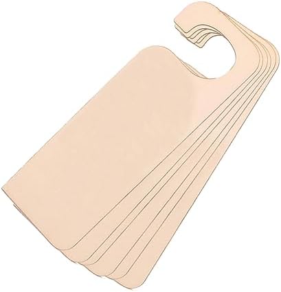 Ciieeo 6pcs Wooden Door Hanging Decorations