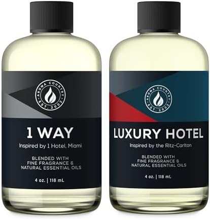 1 Way 4oz and Luxury Hotel 4oz Diffuser Oil Bundle