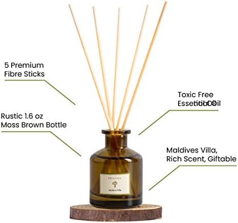 Pristine Maldives Villa Inspired Reed Diffuser Set