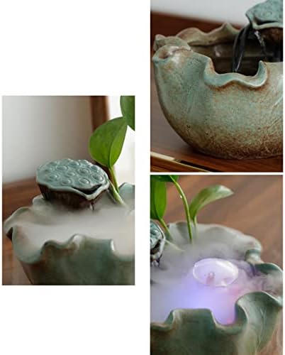 Elegant Desktop Water Fountain with Water Mist