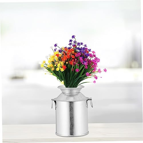 3pcs Retro Iron Flowerpot Cottage Decor Vintage Flower Bucket for Potted Plants 1