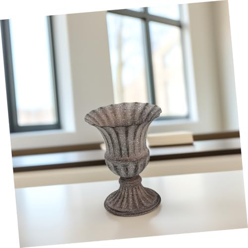 Vintage Metal Flower Vase for Home Decor and Wedding Centerpieces