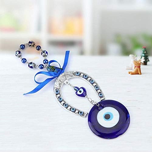 Turkish Blue Evil Eye Beads Amulet Pendant Home Decor