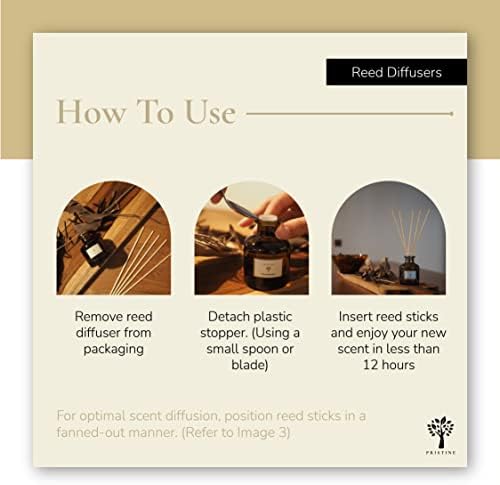 Pristine Maldives Villa Inspired Reed Diffuser Set