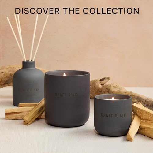 Craft Kin Reed Diffuser Set - Santal Woods 67oz Alcohol-Free Essential Oils