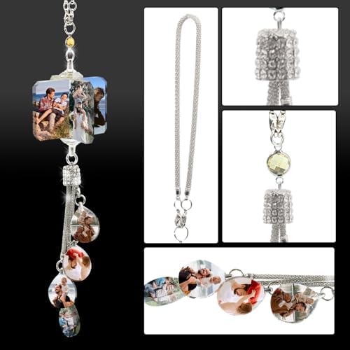 Personalized Photo Crystal Car Hanging Ornament
