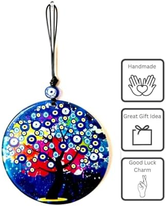 Tree of Life Evil Eye Dream Catcher Gift Set Handmade Wall Decor