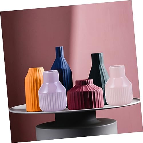 Ceramic Flower Vase Trendy Aesthetic for Home Decor