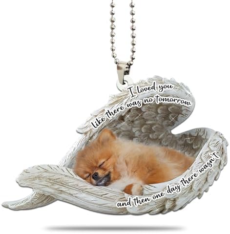 Pet Memorial Angel Wing Necklace with Custom Name