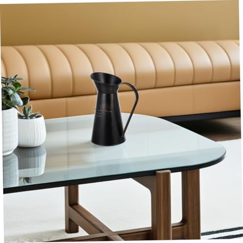 DOITOOL Rustic Shabby Chic Black Metal Vase