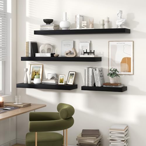 55 Inch Floating Shelf Wall Mount Storage Display