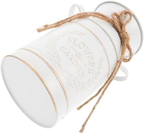 Vintage Milk Jug Flower Vase for Home Decor