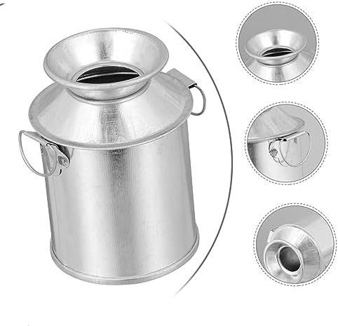 3pcs Retro Iron Flowerpot Cottage Decor Vintage Flower Bucket for Potted Plants 1