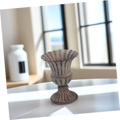 Vintage Metal Flower Vase for Home Decor and Wedding Centerpieces