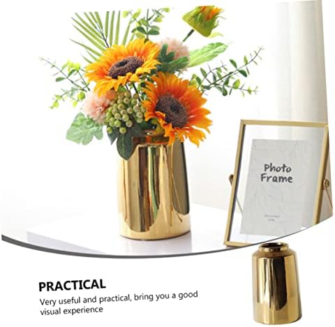 STOBAZA Simple Ceramic Flower Vase for Home Decor