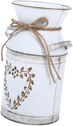 STOBAZA 3pcs Vintage Flower Vase with Leaf Design