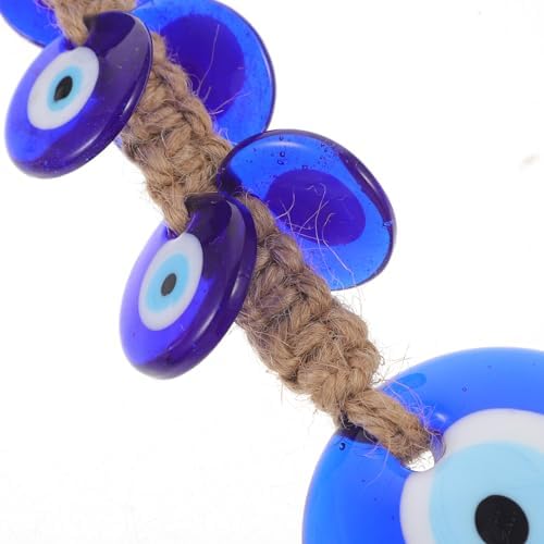 Cabilock 4pcs Evil Eye Glass Hanging Ornament