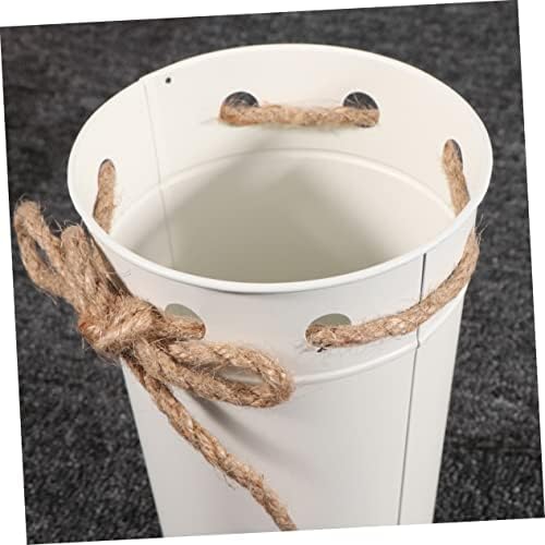 Vintage Iron Bucket for Flowers and Plants