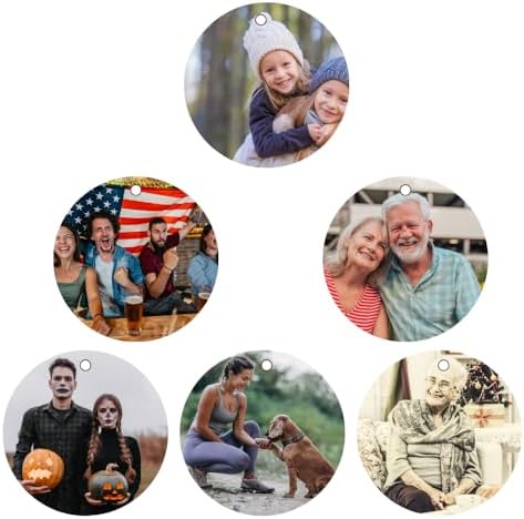 Custom Personalized Ceramic Christmas Ornament