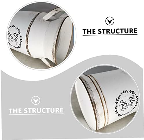 Vintage European Milk Can Flower Pot Set for Home Decor